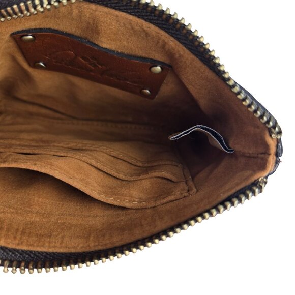 Patricia Nash Leather Wristlet & Scarf Set in Gift Box NWT - Picture 4 of 6